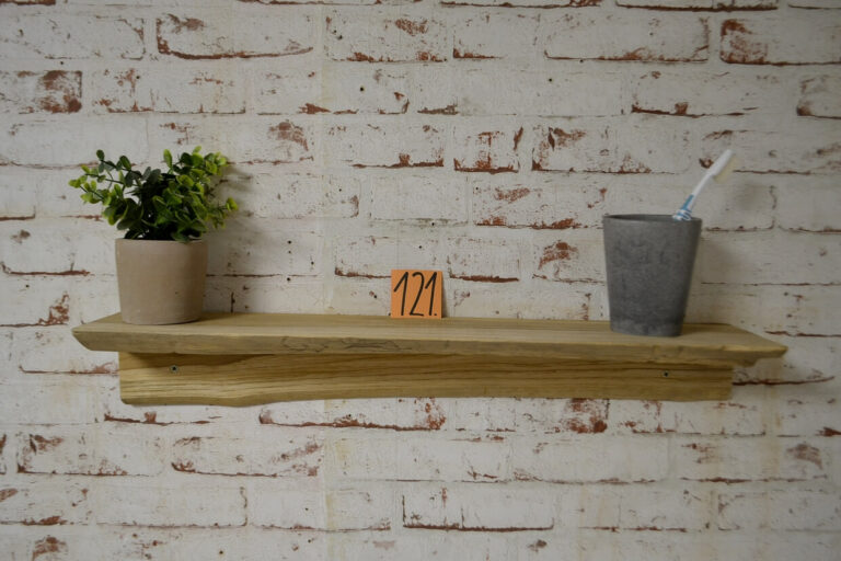 Ablagebalken-Massivholz-Teak-Unikat-nr-121
