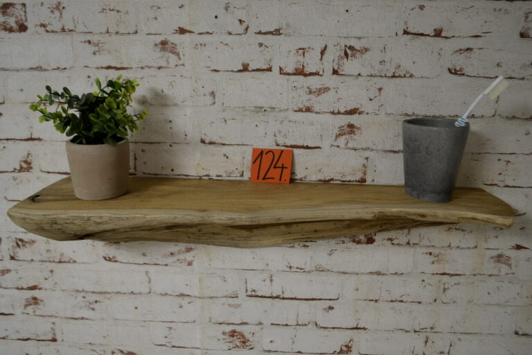 Ablagebalken-Massivholz-Teak-Unikat-nr-124