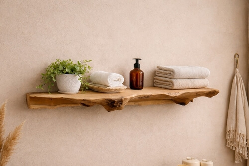 Ablagebalken-Massivholz