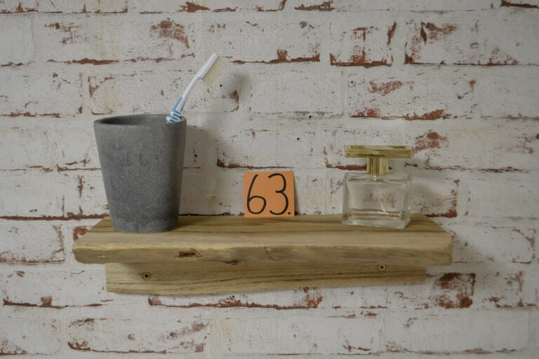 Ablagebrett-Massiv-Ablage-Teakholz-Unikat-nummer-63