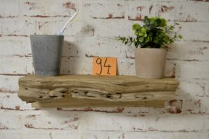 Ablagebrett-Massiv-Ablage-Teakholz-Unikat-nummer-94