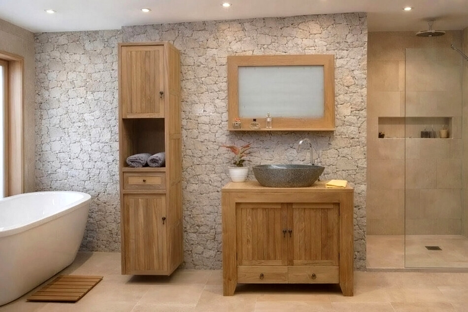 Badmöbel-Massivholz-Batavia-Gruppenbild