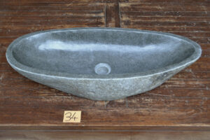 Flussstein-Waschbecken-Aufsatzwaschbecken-Stein-Unikat-Nummer-34