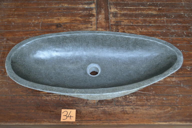 Flussstein-Waschbecken-Aufsatzwaschbecken-Stein-Unikat-Nummer-34