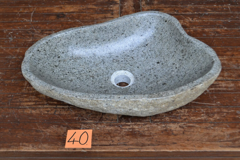 Flussstein-Waschbecken-Aufsatzwaschbecken-Stein-Unikat-Nummer-40