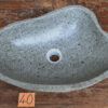 Flussstein-Waschbecken-Aufsatzwaschbecken-Stein-Unikat-Nummer-40