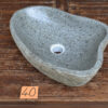 Flussstein-Waschbecken-Aufsatzwaschbecken-Stein-Unikat-Nummer-40