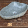 Flussstein-Waschbecken-Aufsatzwaschbecken-Stein-Unikat-Nummer-40