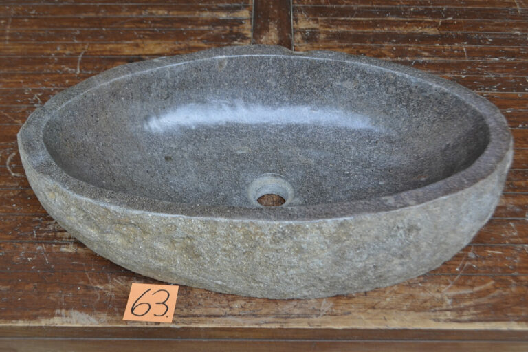 Flussstein-Waschbecken-Aufsatzwaschbecken-Stein-Unikat-Nummer-63