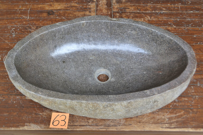 Flussstein-Waschbecken-Aufsatzwaschbecken-Stein-Unikat-Nummer-63