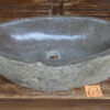 Flussstein-Waschbecken-Aufsatzwaschbecken-Stein-Unikat-Nummer-63