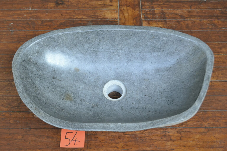 Flussstein-Waschbecken-Aufsatzwaschbecken-Unikat-Nummer-54