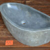 Flussstein-Waschbecken-Aufsatzwaschbecken-Unikat-Nummer-55