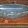 Flussstein-Waschbecken-Aufsatzwaschbecken-Unikat-Nummer-60