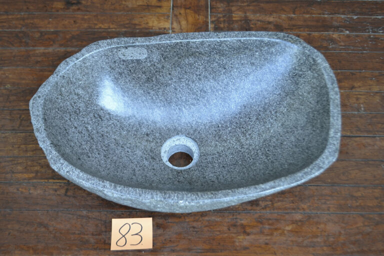 Flussstein-Waschbecken-Naturstein-Aufsatzwaschbecken-Stein-Unikat-nummer-83