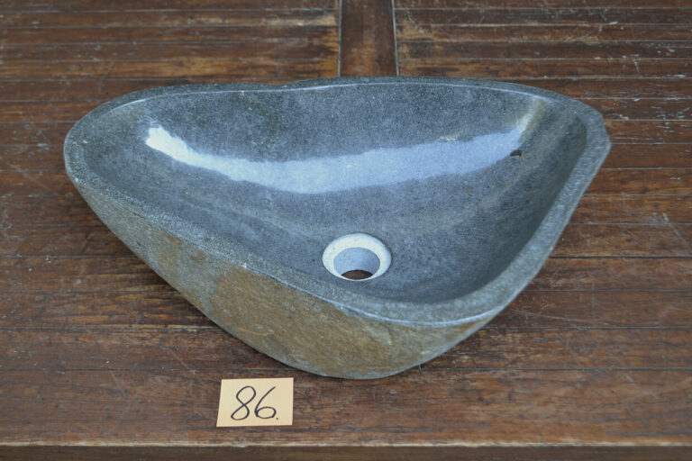 Flussstein-Waschbecken-Naturstein-Aufsatzwaschbecken-Stein-Unikat-nummer-86