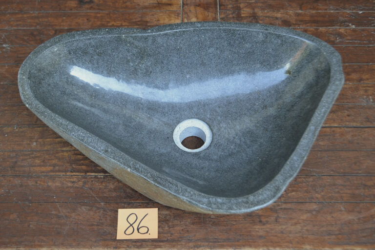 Flussstein-Waschbecken-Naturstein-Aufsatzwaschbecken-Stein-Unikat-nummer-86