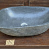 Flussstein-Waschbecken-Naturstein-Aufsatzwaschbecken-Stein-Unikat-nummer-95