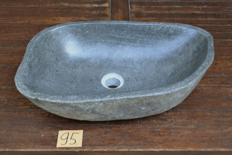 Flussstein-Waschbecken-Naturstein-Aufsatzwaschbecken-Stein-Unikat-nummer-95