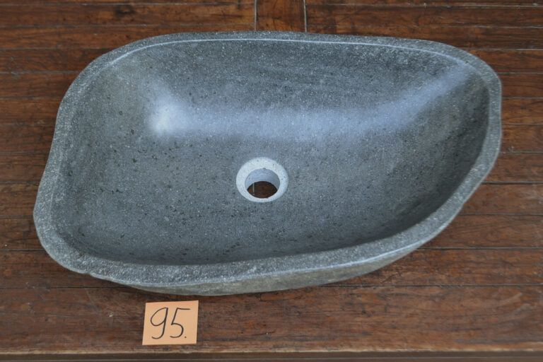 Flussstein-Waschbecken-Naturstein-Aufsatzwaschbecken-Stein-Unikat-nummer-95