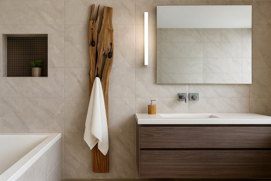 Holzbrett-Teakholz-mit-Haken