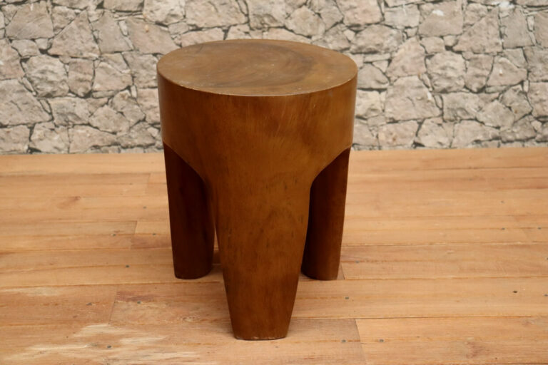 Hocker-Massiv-Holz-Sitzhocker-Lackiert