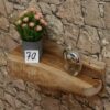 Konsole-Wandboard-Wurzelholz-Massiv-Teak-Unikat-Ablage-Nummer-70