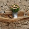 Konsole-Wandboard-Wurzelholz-Massiv-Teak-Unikat-Ablage-Nummer-72