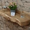 Konsole-Wandboard-Wurzelholz-Massiv-Teak-Unikat-Ablage-Nummer-75