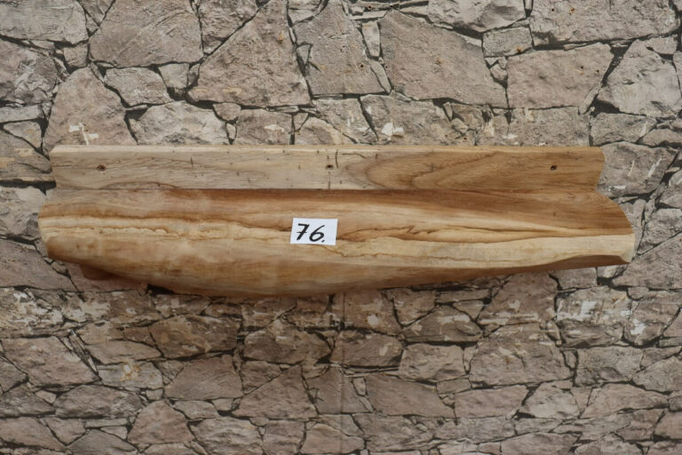 Konsole-Wandboard-Wurzelholz-Massiv-Teak-Unikat-Ablage-Nummer-76