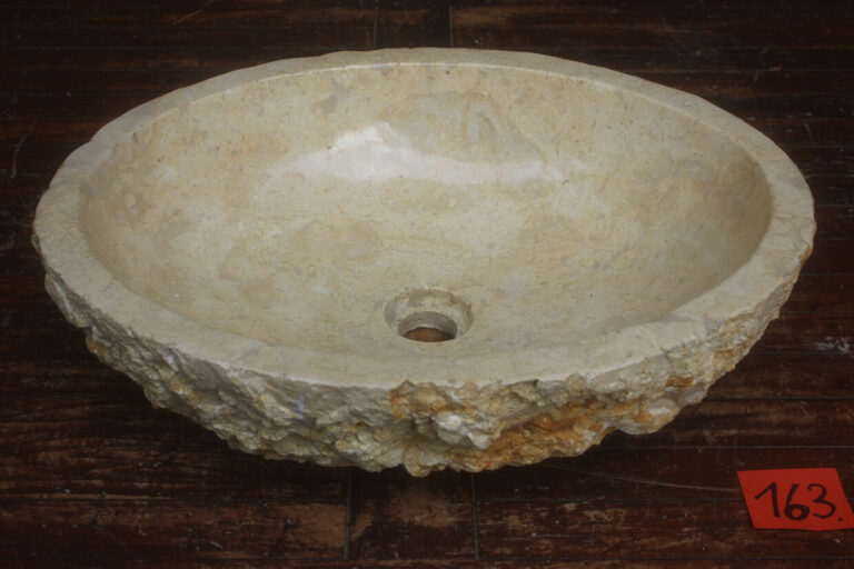 Marmor-Waschbecken-Unikat-Aufsatzwaschbecken-Stein-Nummer-163