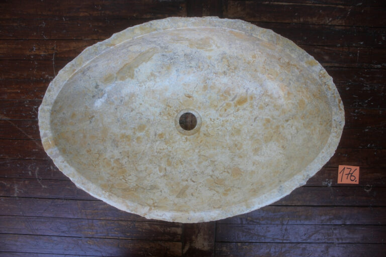 Marmor-Waschbecken-Unikat-Aufsatzwaschbecken-Stein-Nummer-176