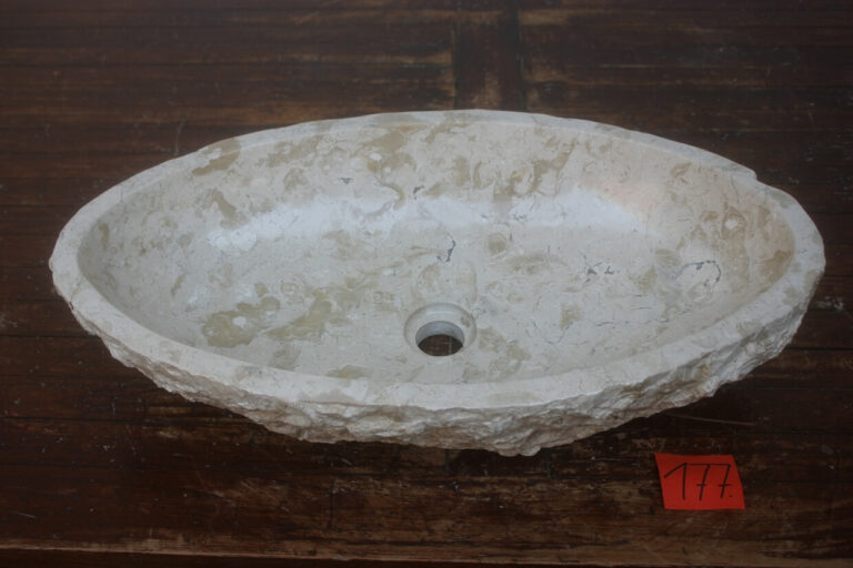 Marmor-Waschbecken-Unikat-Aufsatzwaschbecken-Stein-Nummer-177