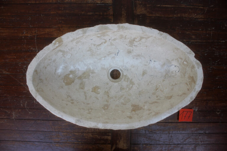 Marmor-Waschbecken-Unikat-Aufsatzwaschbecken-Stein-Nummer-177