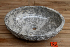 Marmor-Waschbecken-Unikat-Aufsatzwaschbecken-Stein-Nummer-183