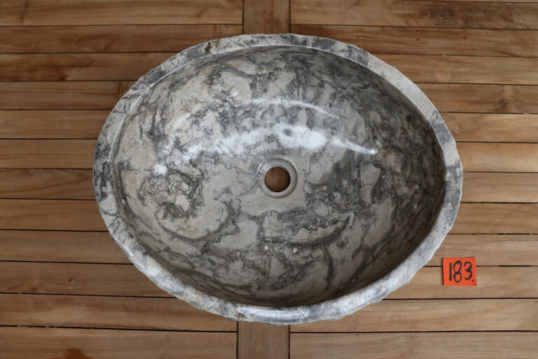 Marmor-Waschbecken-Unikat-Aufsatzwaschbecken-Stein-Nummer-183