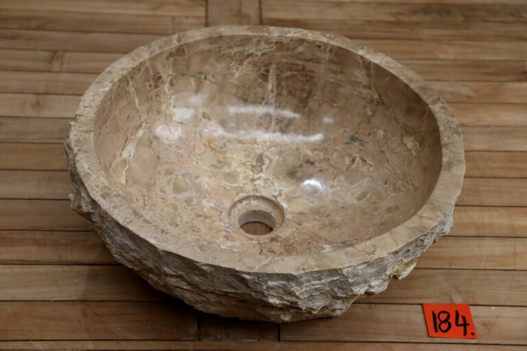 Marmor-Waschbecken-Unikat-Aufsatzwaschbecken-Stein-Nummer-184