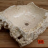 Marmor-Waschbecken-Unikat-Aufsatzwaschbecken-Stein-Nummer-188