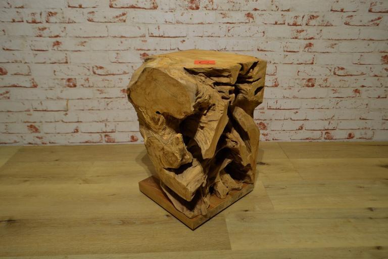 Massivholz-Hocker-Nr-6