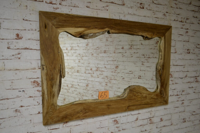 Massivholz-Wandspiegel-Altholz-recycelt-Teak-Unikat-nummer-65