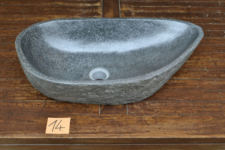 Naturstein-Waschbecken-Flussstein-Unikat-Nummer-14