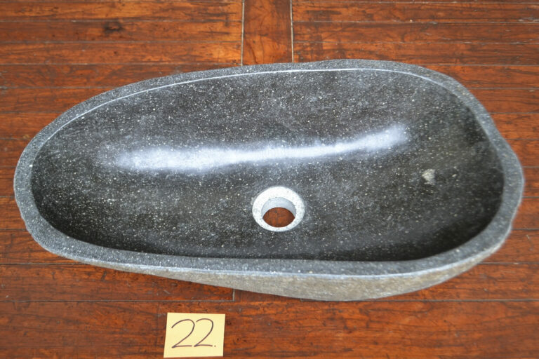 Naturstein-Waschbecken-Flussstein-Unikat-Nummer-22