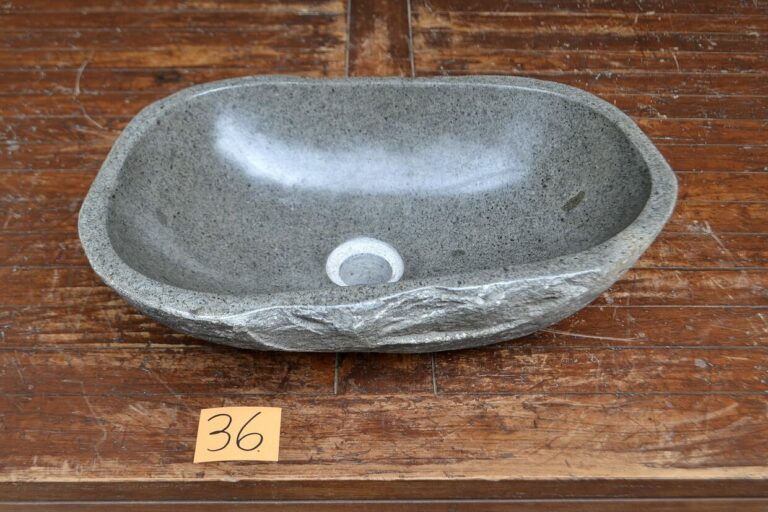Naturstein-Waschbecken-Flussstein-Unikat-Nummer-36