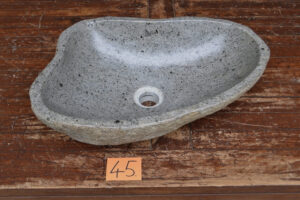 Naturstein-Waschbecken-Flussstein-Unikat-Nummer-45