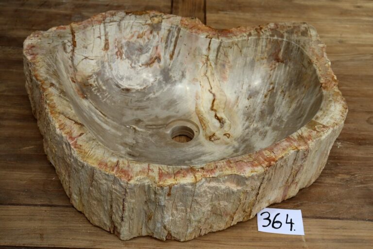 Naturstein-Waschbecken-versteinertes-holz-fossil-nr-364