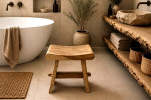 Sitzhocker-Schemel-Massiv-Hocker-Suar-Holz-Nr-17