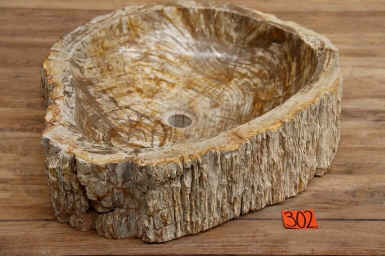 Steinwaschbecken-versteinertes-Holz-nr-302