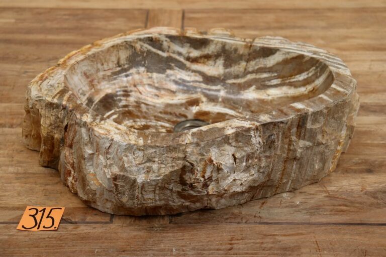 Steinwaschbecken-versteinertes-Holz-nr-315
