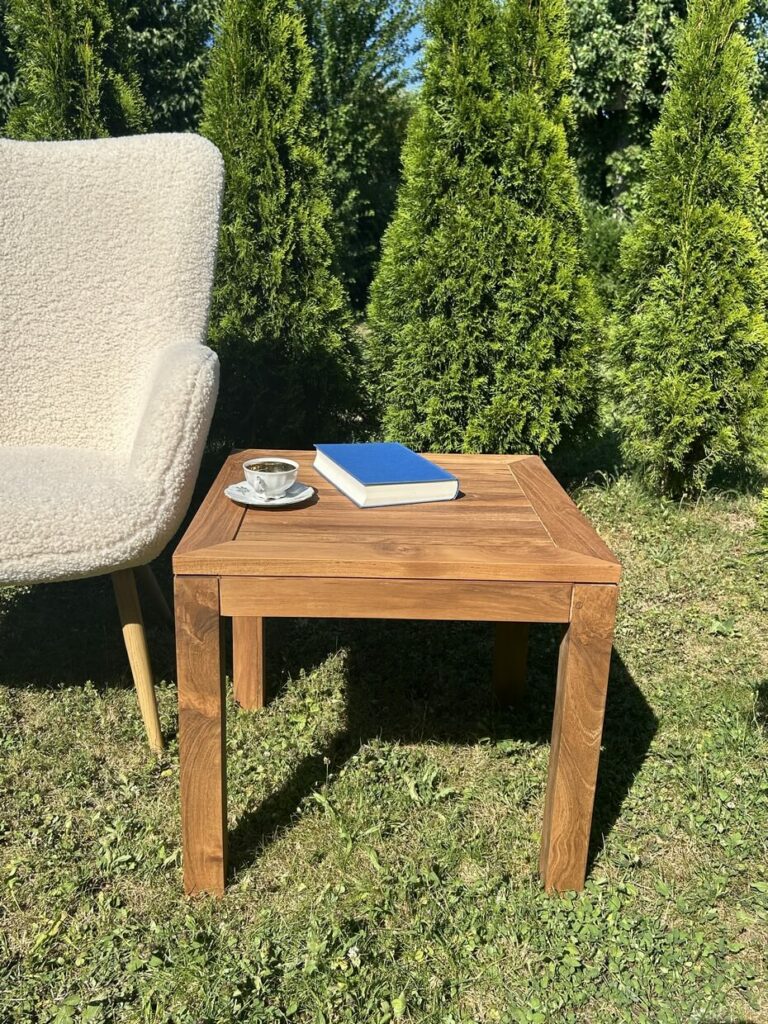 Tisch-Kaffeetisch-Teak-Holz-geölt