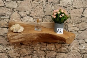 Wandkonsole-Massivholz-Wurzel-Teak-Unikat-Ablage-Nummer-63